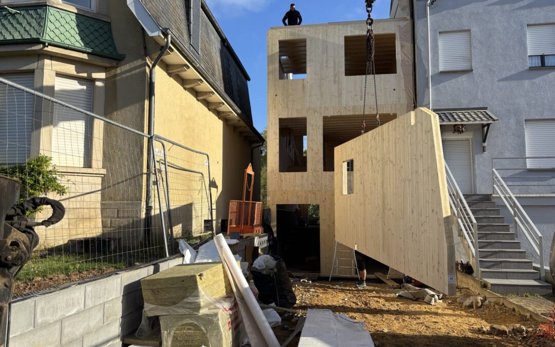 Montage d’une structure CLT