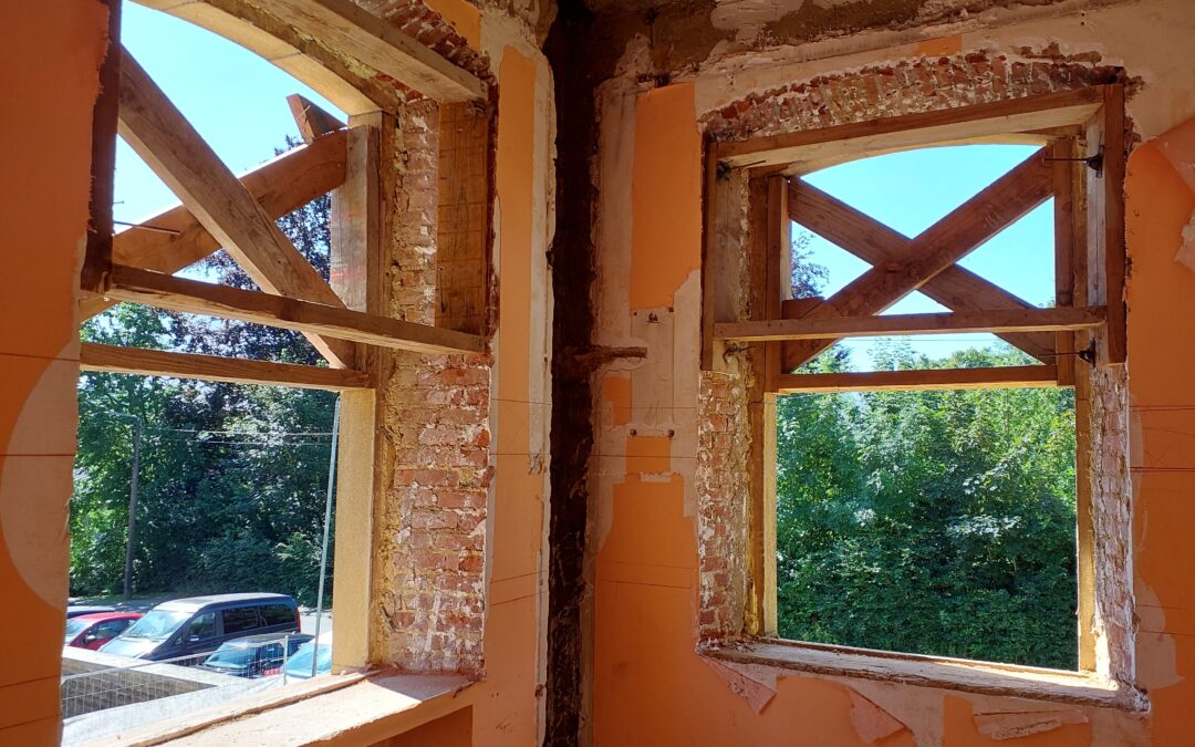 Phase démolition pour le centre culturel de Messancy